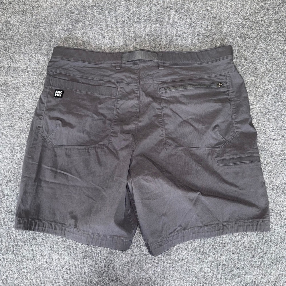Alaskan Hardgear Mens Shorts 38 Gray Belted Hiking Outdoor Cargo Lightweight‎ - Picture 4 of 11
